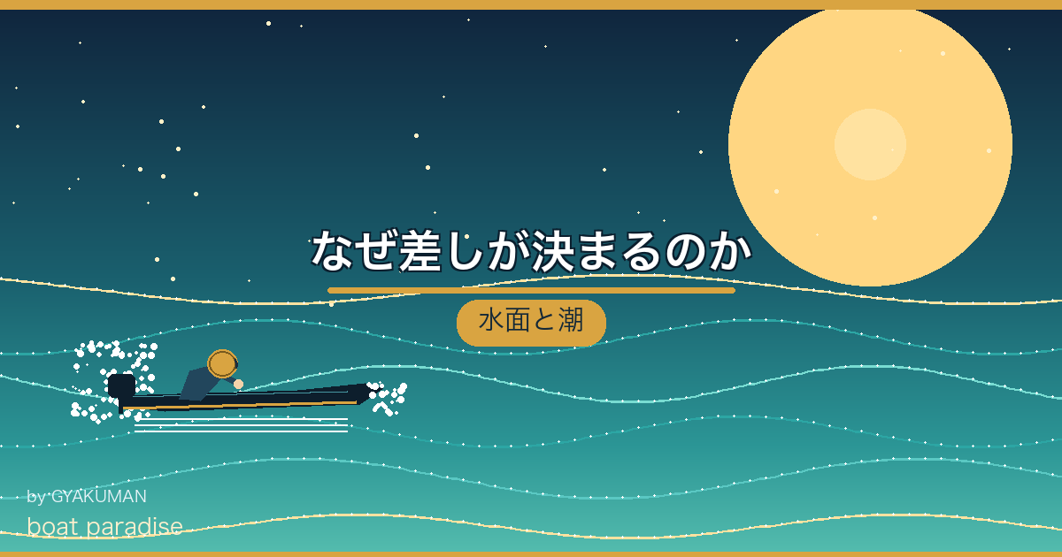 🌊 なぜ差しが決まるのか
